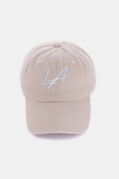 Embroidered City Baseball Cap