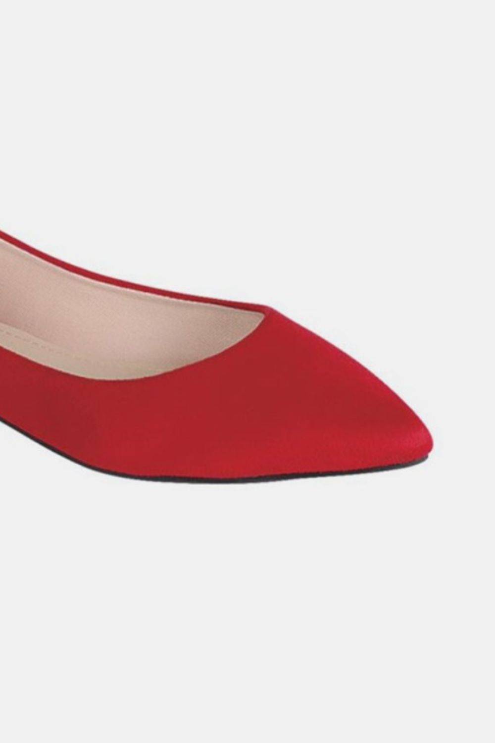 Pointy Toe Slip On Flat Loafers