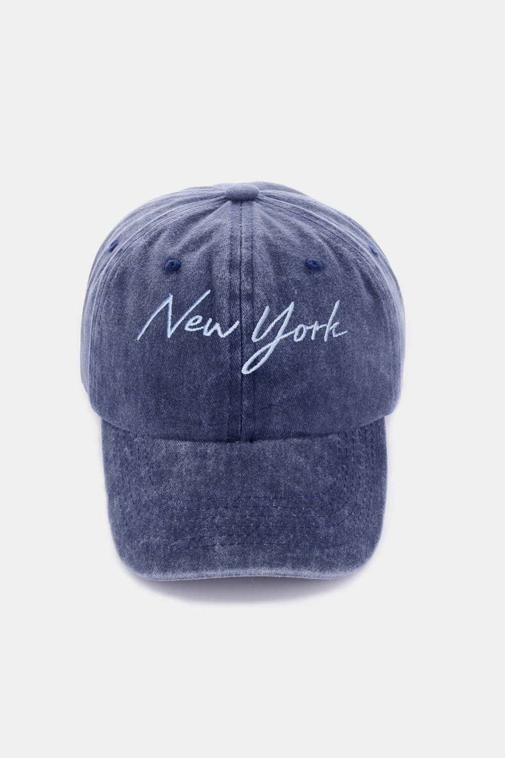 Embroidered City Baseball Cap