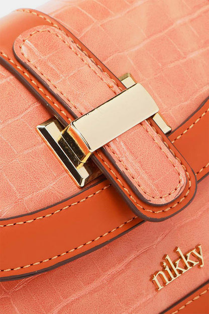 Embossed Crossbody Bag