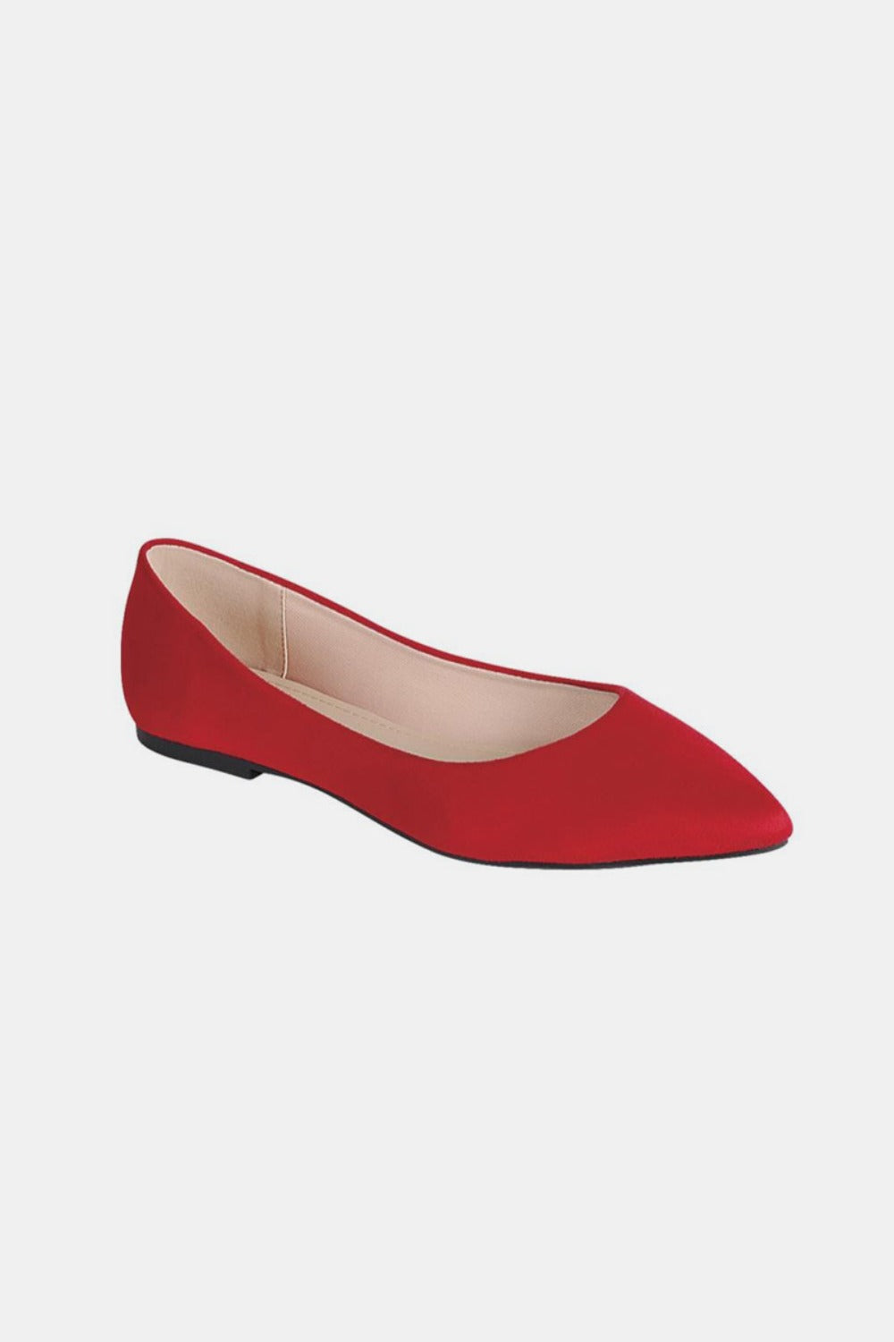 Pointy Toe Slip On Flat Loafers