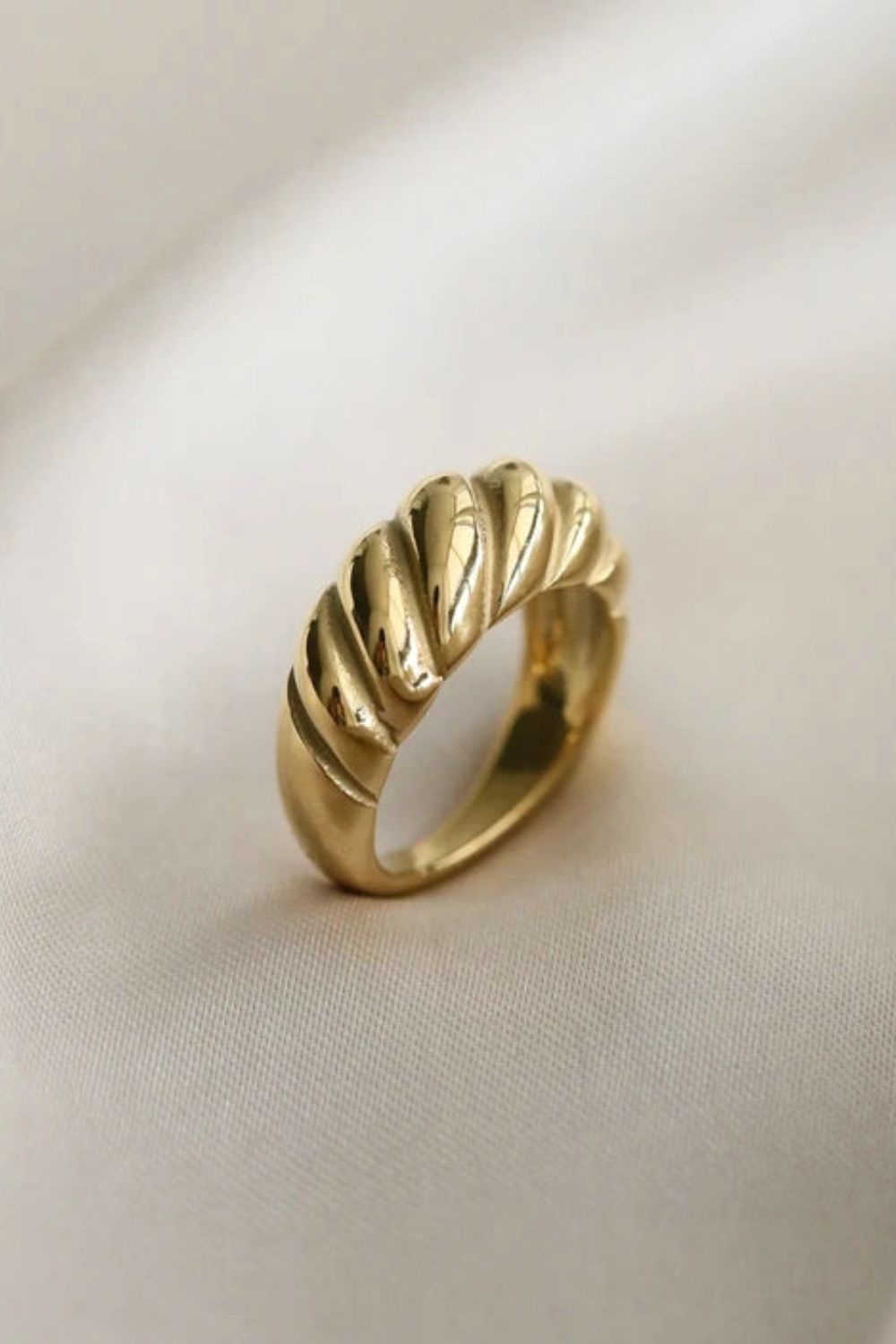 Gold Twisted Ring